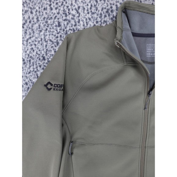 KUIU Peloton 240 Full Zip Jacket Mens Large Olive Green Wind Resistant DWR L - Picture 2 of 12
